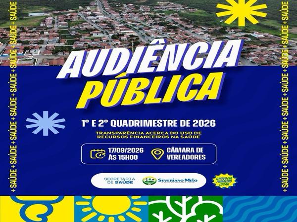 AUDIÊNCIA PÚBLICA
